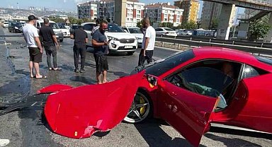 Büyükçekmece'de 17 milyon liralık kaza
