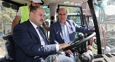 Büyükşehir, 47 milyon lira değerinde yeni araç filosu kurdu