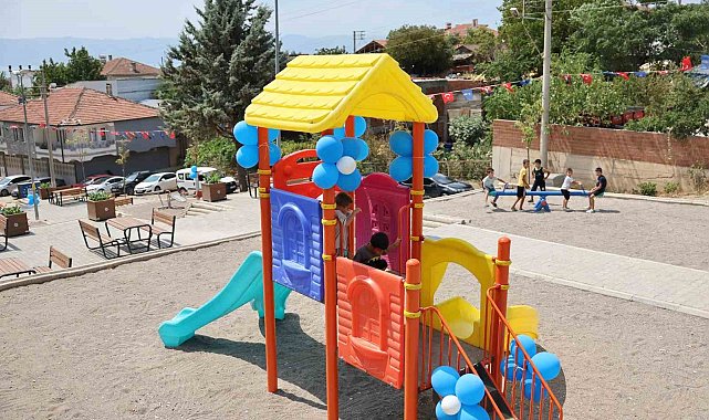 Büyükşehir Belediyesi, İznik'de Muhtar Hasan Terzi Parkı'nı hizmete açtı