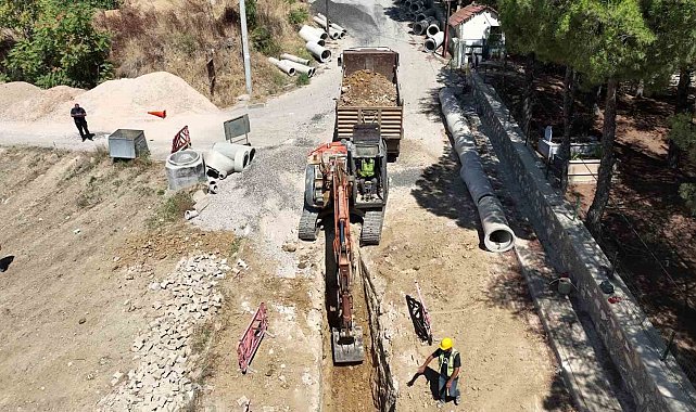 Büyükşehir belediyesinden Gemlik'e altyapısı yatırımı