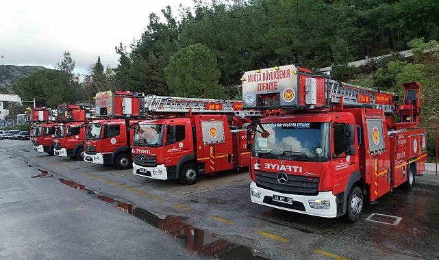 Büyükşehir İtfaiyesi'ne 72 yeni araç geliyor
