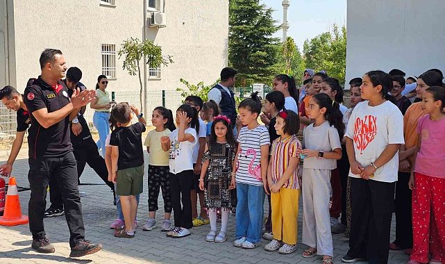 Büyükşehir Semt Konaklarında deprem ve yangın eğitimi