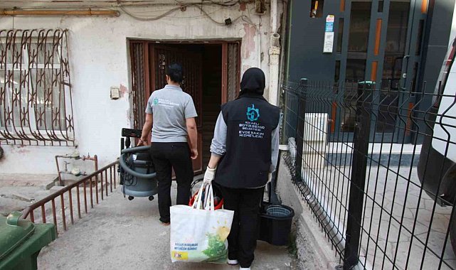 Büyükşehir'den 7 ayda 2 bin 288 ev temizliği hizmeti