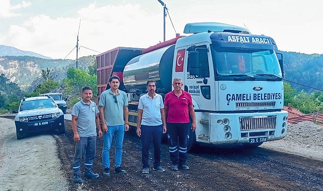 Çameli Belediyesi Emecik Mahallesinin üst yapısını yeniledi