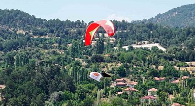 Çameli Festivali 5. gününde gökyüzü şölenine sahne oldu