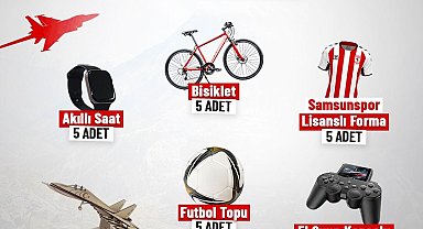 Canik Belediyesi'nden 30 Ağustos'a özel 30 hediye