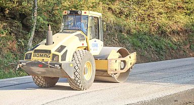 Canik'te 52 mahallede yol çalışması