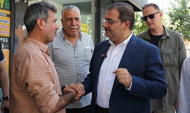 Canpolat vatandaşlarla buluşmayı sürdürüyor