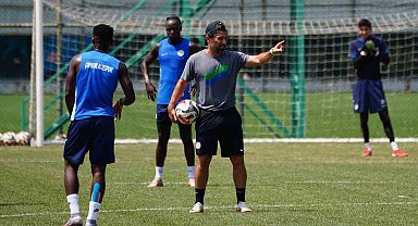 Çaykur Rizespor'un Alanyaspor hazırlıkları devam ediyor