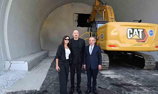 Cengiz İnşaat'ın yapımını üstlendiği Murovdağ Tüneli'nde ilk ışık göründü