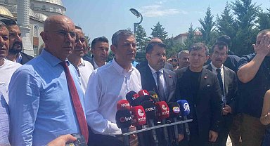 CHP Genel Başkanı Özel: "Doğruya doğru diyeceğiz, yanlışa yanlış diyeceğiz"
