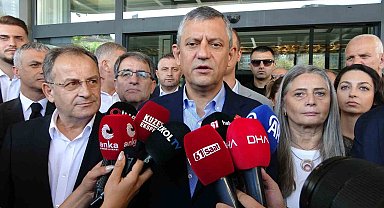 CHP Genel Başkanı Özgür Özel Trabzon'da
