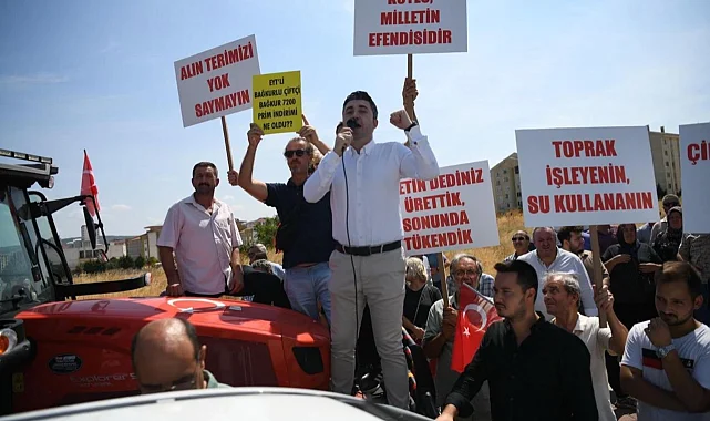 CHP Keşan'dan TrakyaBirlik'in ayçiçeği fiyatlarına tepki