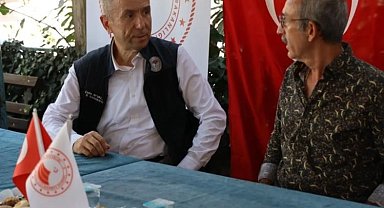 Çiftçilere kiraz, ceviz, karpuz, buğday ve ayçiçeği üretimi hakkında bilgi verildi