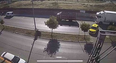 Cinayet gibi kaza kamerada