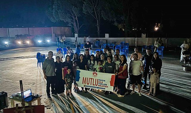 Çine'de jandarmadan aile temalı 30 Ağustos etkinliği
