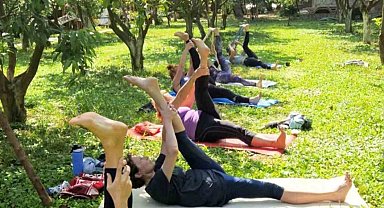 Çıralı'da yoga ve pilates buluşması