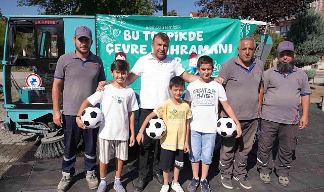 Çocuklar büyüklere örnek oldu