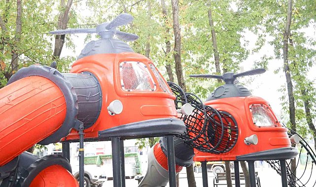 Çocuklara ilham veren havacılık konseptli park hizmete girdi