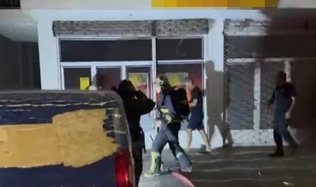 Çocukların dikkati yangının büyümesini engelledi
