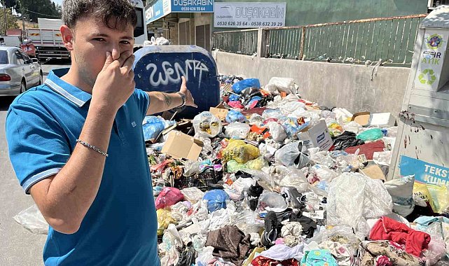 Çöp içindeki Gedizliler, Başkan Duman'ı mahallede yürüyüşe davet etti