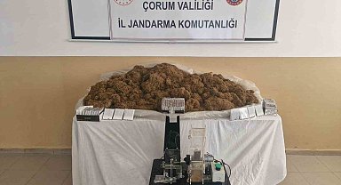Çorum'da binlerce makaran ele geçirildi