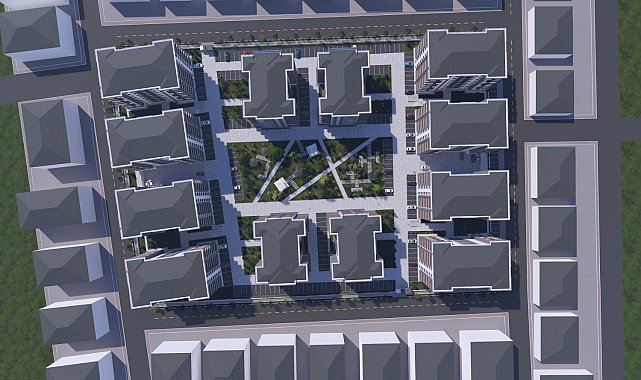 Çorum'da dev kentsel dönüşüm hamlesi: Hasanpaşa'ya 572 modern konut yapılacak