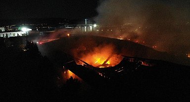 Çorum'daki tekstil fabrikası yangını kontrol altına alındı