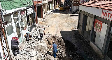 Çorum'un tarihi sokağında çehre değişiyor