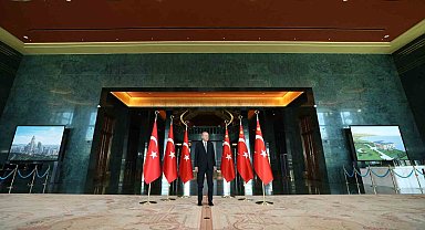 Cumhurbaşkanı Erdoğan, 30 Ağustos Zafer Bayramı tebriklerini kabul etti