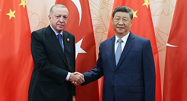 Cumhurbaşkanı Erdoğan, Çin Devlet Başkanı Xi ile görüştü