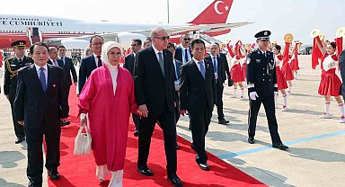 Cumhurbaşkanı Erdoğan Çin'de