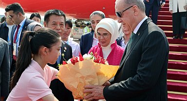 Cumhurbaşkanı Erdoğan, Şanghay İşbirliği Örgütü Zirvesi için Çin'de