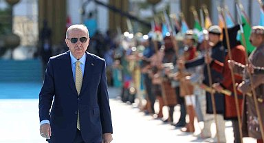 Cumhurbaşkanı Erdoğan, Senegal Başbakanı Sonko'yu törenle karşıladı