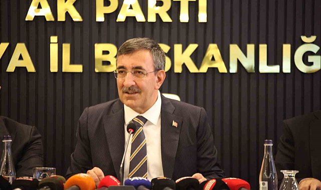 Cumhurbaşkanı Yardımcısı Yılmaz: "AK Partinin rotasını millet çizmiştir, çizmeye devam etmektedir"