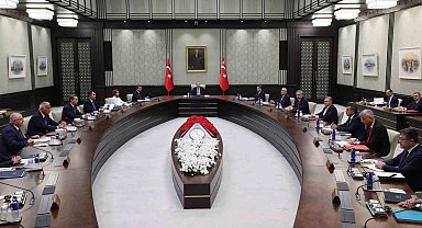 Cumhurbaşkanlığı Kabinesi, Cumhurbaşkanı Recep Tayyip Erdoğan başkanlığında Beştepe'de toplandı.