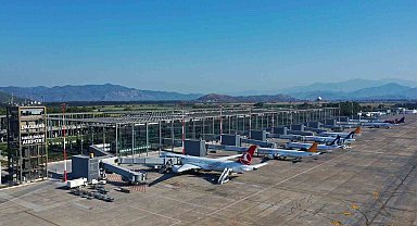 Dalaman havalimanı 7 ayda 3 milyon yolcu sayısına yaklaştı