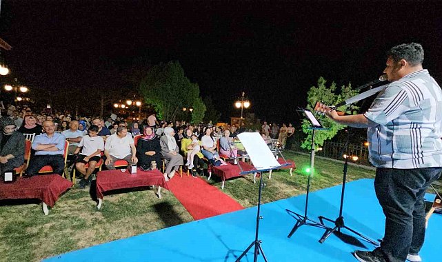 Darende'de yaz akşamlarına sanat dolu dokunuş