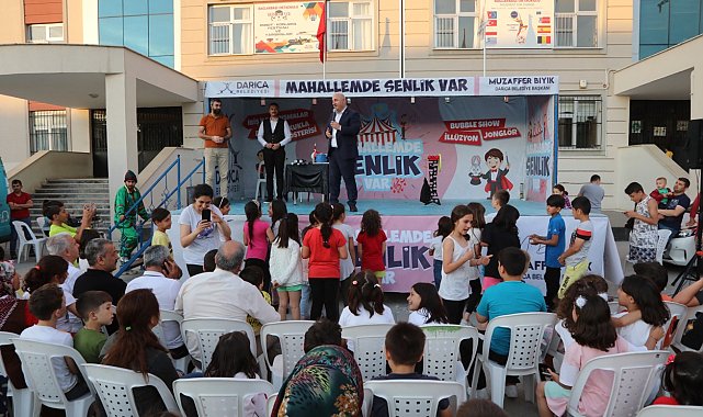 Darıca'da çocuklar için mahalle şenlikleri başlıyor