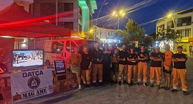 Datça'da 17 Ağustos Marmara Depremi unutulmadı