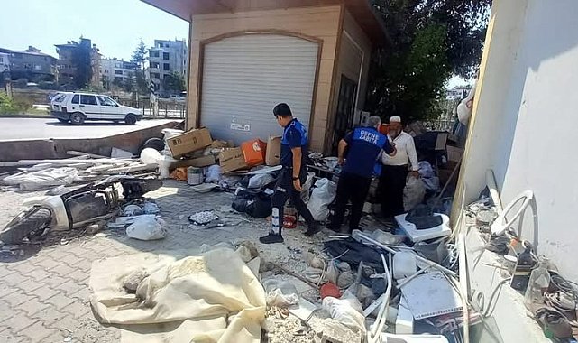 Defne Belediyesi zabıta ekipleri çevre kirliliğine karşı denetimleri sürdürüyor