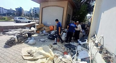Defne Belediyesi zabıta ekipleri çevre kirliliğine karşı denetimleri sürdürüyor
