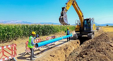 Denizli Tavas'ta asbest borular tarihe karışıyor