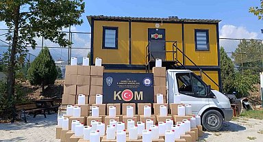 Denizli'de 2 bin litre kaçak alkol ele geçirildi