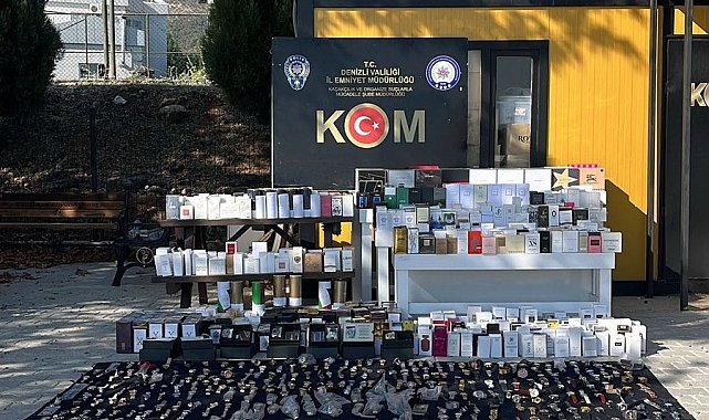 Denizli'de binlerce kaçak eşya ele geçirildi