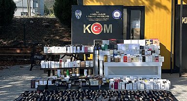 Denizli'de binlerce kaçak eşya ele geçirildi