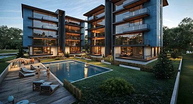 Denizli'nin ilk çelik apartmanı için düğmeye basıldı