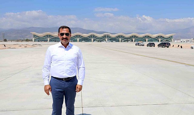Depremde hasar alan Hatay Havalimanı'ndaki çalışmalarla birlikte ilk yurt dışı uçuş Kıbrıs'a gerçekleşecek