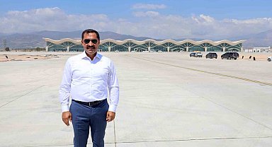 Depremde hasar alan Hatay Havalimanı'ndaki çalışmalarla birlikte ilk yurt dışı uçuş Kıbrıs'a gerçekleşecek