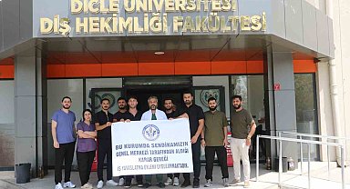 Dicle Üniversitesi Diş Hekimliği Fakültesi'nde iş bırakma eylemi